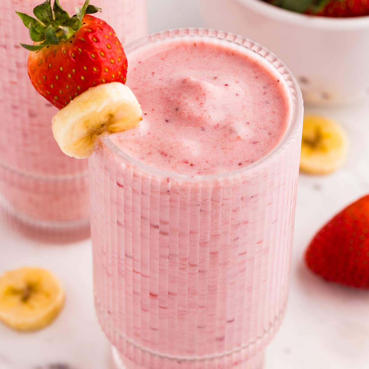 Banana Strawberry Smoothie